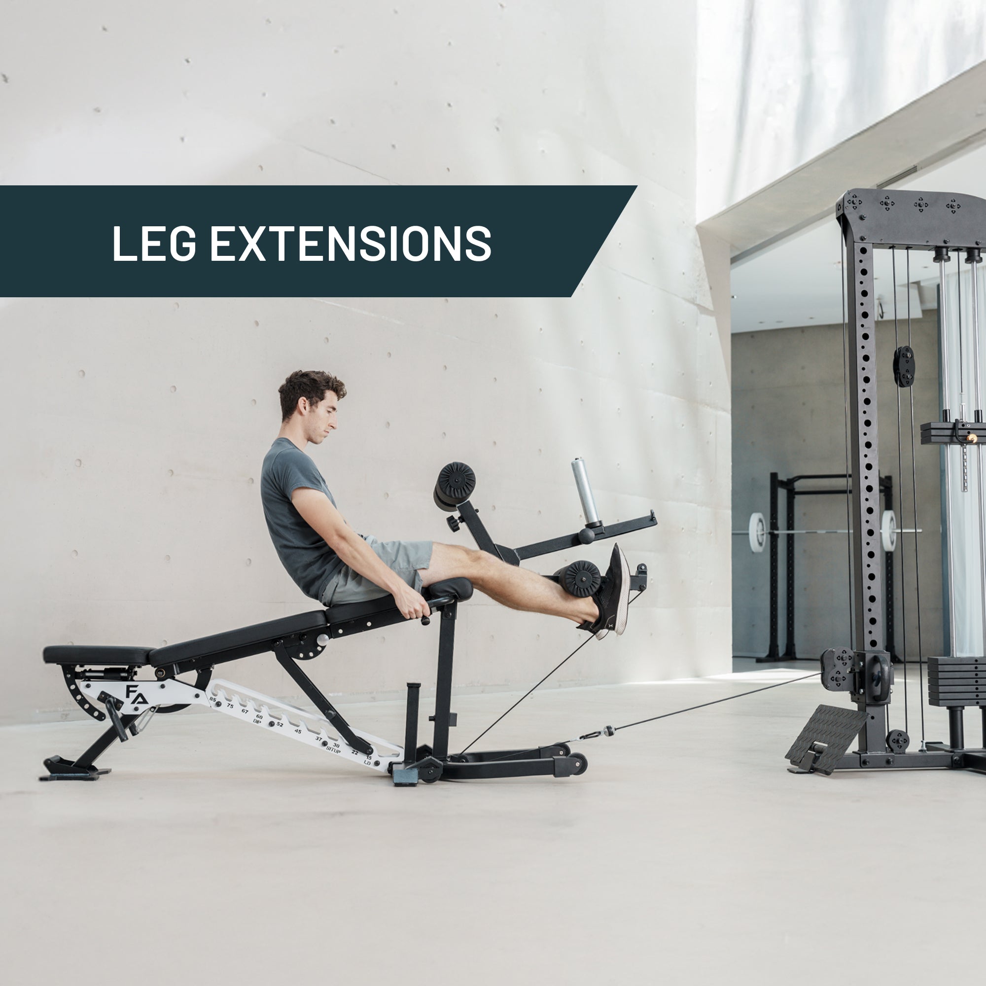 Freak Athlete ABX - 10 Machines in 1 | Adjustable Weight Bench